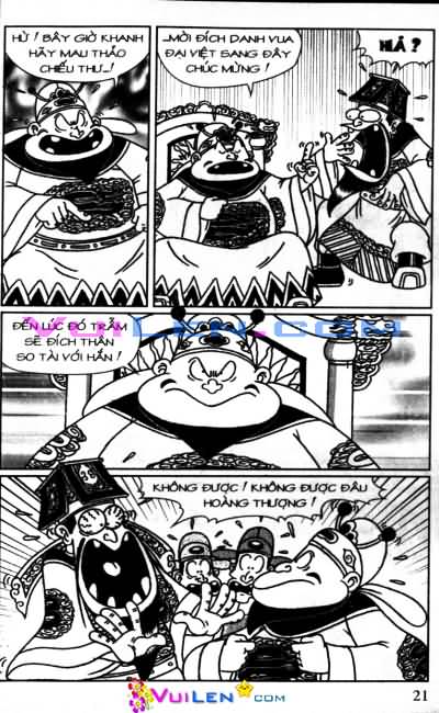 Đọc Truyện Thần Đồng Đất Việt Tập 103: Vua Giả Vua Thật