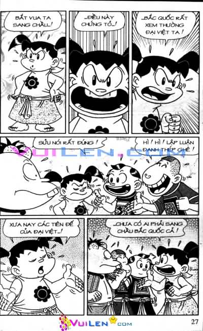 Đọc Truyện Thần Đồng Đất Việt Tập 103: Vua Giả Vua Thật