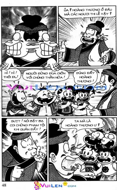 Đọc Truyện Thần Đồng Đất Việt Tập 103: Vua Giả Vua Thật