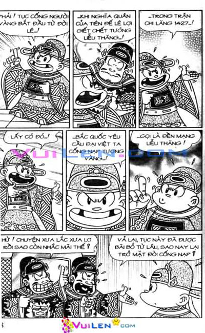 Đọc Truyện Thần Đồng Đất Việt Tập 104: Xóa Nợ Tượng Vàng