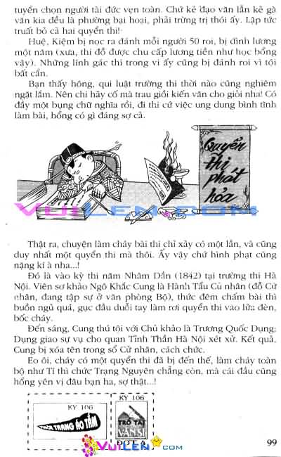 Đọc Truyện Thần Đồng Đất Việt Tập 106: Mánh Khóe Trường Thi