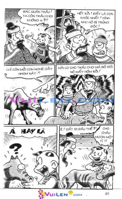 Đọc Truyện Thần Đồng Đất Việt Tập 15: Vô Địch Chọi Trâu
