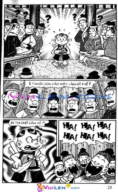 Đọc Truyện Thần Đồng Đất Việt Tập 21: Bài Thi Kỳ Quái