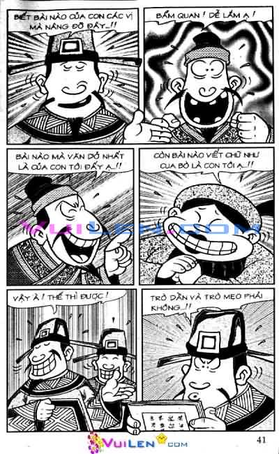 Đọc Truyện Thần Đồng Đất Việt Tập 21: Bài Thi Kỳ Quái