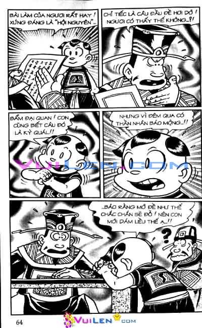 Đọc Truyện Thần Đồng Đất Việt Tập 21: Bài Thi Kỳ Quái