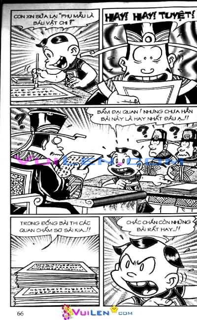 Đọc Truyện Thần Đồng Đất Việt Tập 21: Bài Thi Kỳ Quái