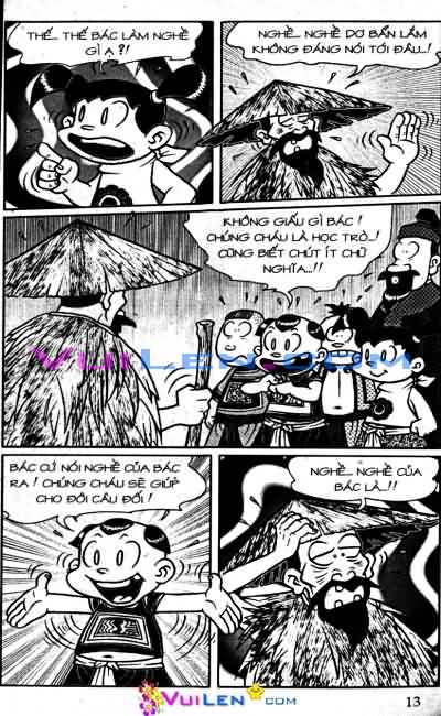 Đọc Truyện Thần Đồng Đất Việt Tập 27: Món Quà Roi Mây