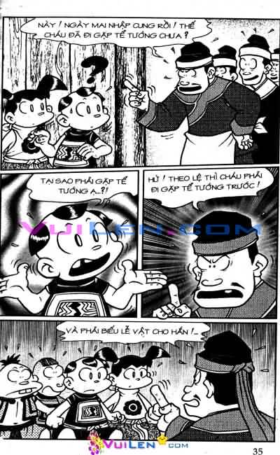 Đọc Truyện Thần Đồng Đất Việt Tập 27: Món Quà Roi Mây