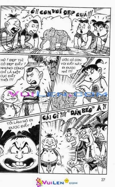 Đọc Truyện Thần Đồng Đất Việt Tập 3: Voi Đất Biết Đi