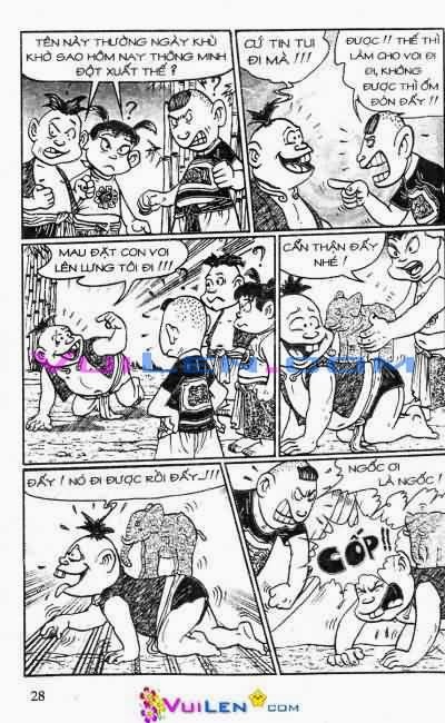 Đọc Truyện Thần Đồng Đất Việt Tập 3: Voi Đất Biết Đi