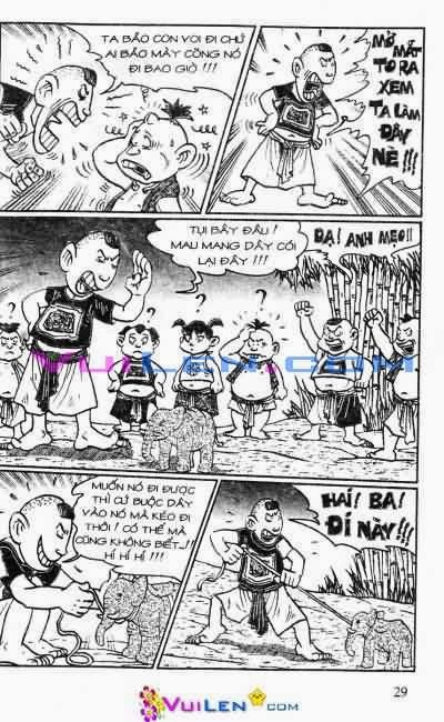 Đọc Truyện Thần Đồng Đất Việt Tập 3: Voi Đất Biết Đi