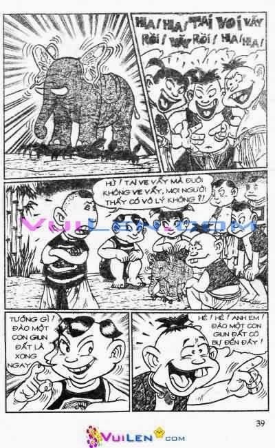 Đọc Truyện Thần Đồng Đất Việt Tập 3: Voi Đất Biết Đi