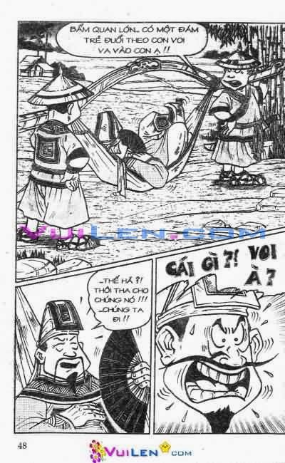 Đọc Truyện Thần Đồng Đất Việt Tập 3: Voi Đất Biết Đi