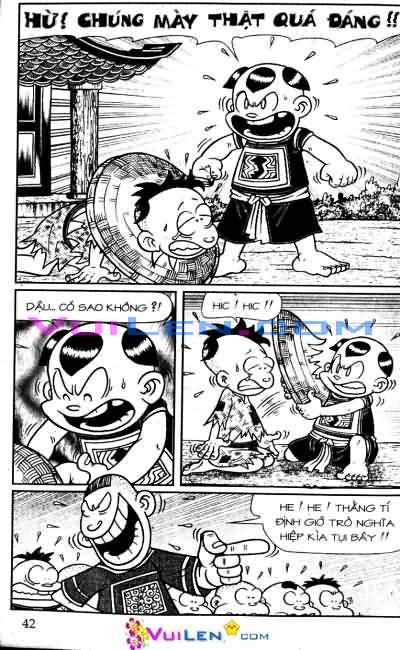 Đọc Truyện Thần Đồng Đất Việt Tập 40: Hòn Đá Tội Phạm