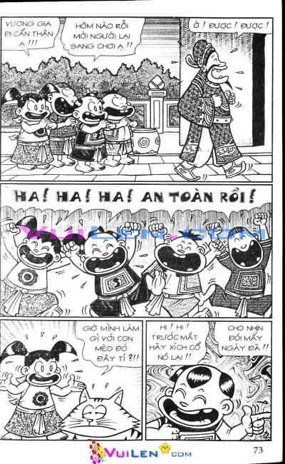 Đọc Truyện Thần Đồng Đất Việt Tập 56: Con Mèo Vương Giả