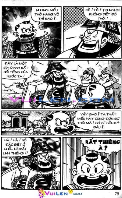 Đọc Truyện Thần Đồng Đất Việt Tập 77: Miếu Thần Mất Thiên