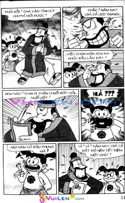 Đọc Truyện Thần Đồng Đất Việt Tập 86: Té Cây Giải Đố