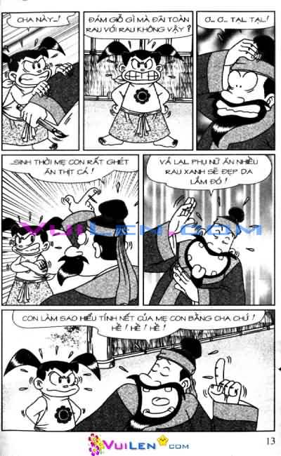 Đọc Truyện Thần Đồng Đất Việt Tập 86: Té Cây Giải Đố