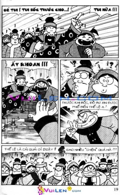 Đọc Truyện Thần Đồng Đất Việt Tập 86: Té Cây Giải Đố