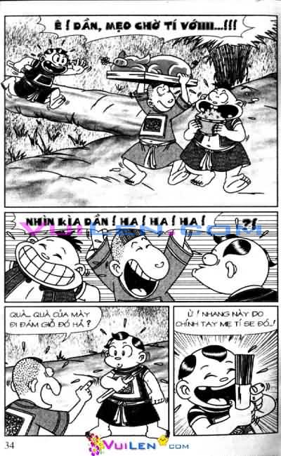 Đọc Truyện Thần Đồng Đất Việt Tập 86: Té Cây Giải Đố