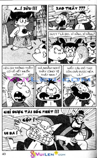 Đọc Truyện Thần Đồng Đất Việt Tập 86: Té Cây Giải Đố