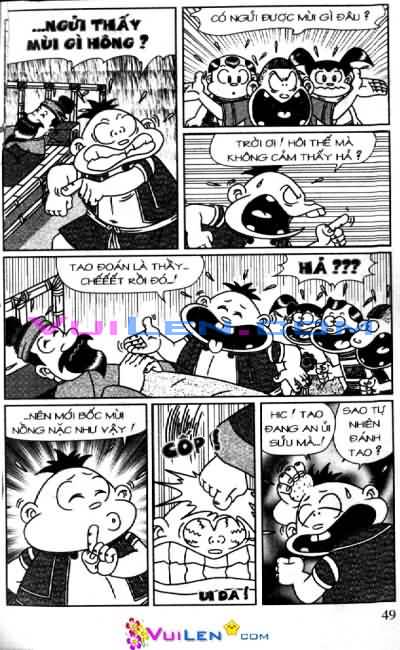 Đọc Truyện Thần Đồng Đất Việt Tập 86: Té Cây Giải Đố