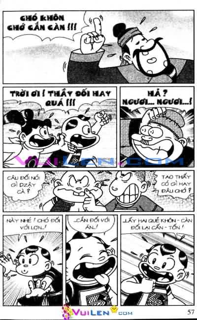 Đọc Truyện Thần Đồng Đất Việt Tập 86: Té Cây Giải Đố