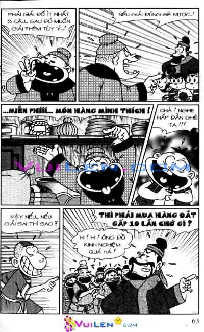 Đọc Truyện Thần Đồng Đất Việt Tập 86: Té Cây Giải Đố