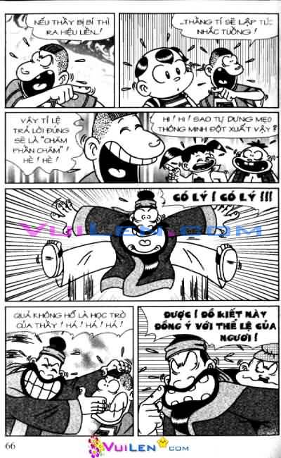 Đọc Truyện Thần Đồng Đất Việt Tập 86: Té Cây Giải Đố