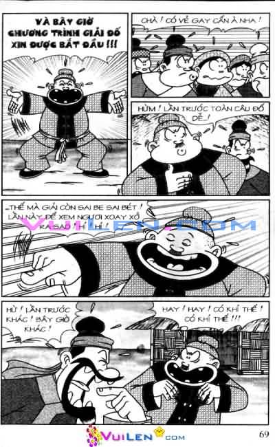 Đọc Truyện Thần Đồng Đất Việt Tập 86: Té Cây Giải Đố