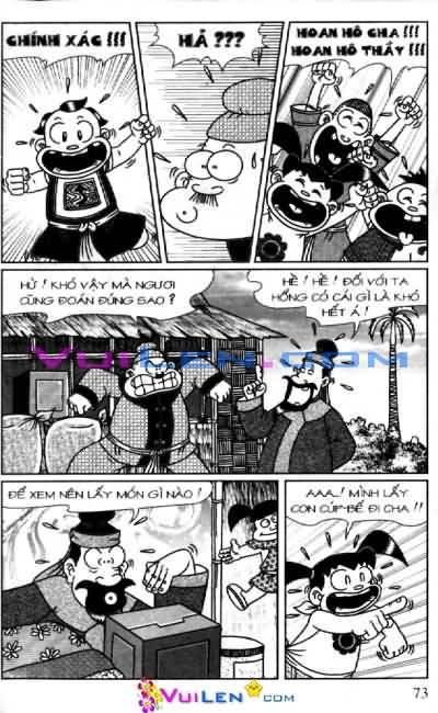 Đọc Truyện Thần Đồng Đất Việt Tập 86: Té Cây Giải Đố