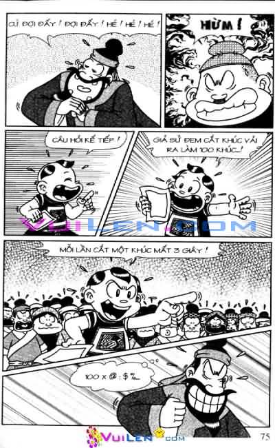 Đọc Truyện Thần Đồng Đất Việt Tập 86: Té Cây Giải Đố