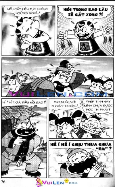 Đọc Truyện Thần Đồng Đất Việt Tập 86: Té Cây Giải Đố