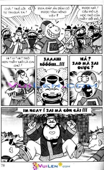 Đọc Truyện Thần Đồng Đất Việt Tập 86: Té Cây Giải Đố