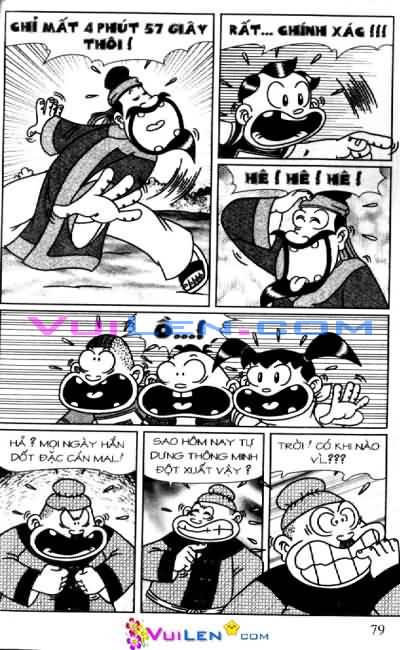 Đọc Truyện Thần Đồng Đất Việt Tập 86: Té Cây Giải Đố