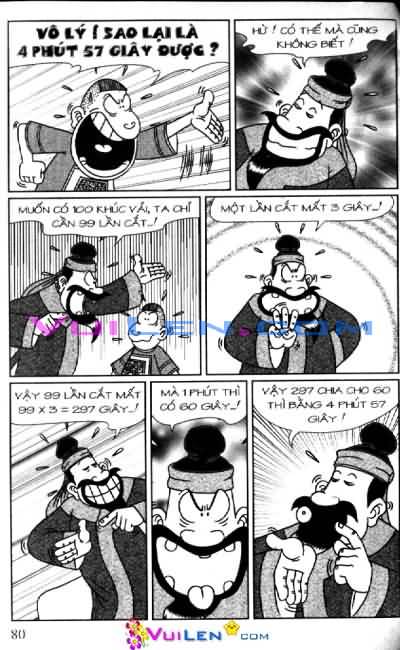 Đọc Truyện Thần Đồng Đất Việt Tập 86: Té Cây Giải Đố