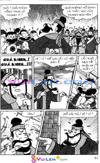 Đọc Truyện Thần Đồng Đất Việt Tập 86: Té Cây Giải Đố