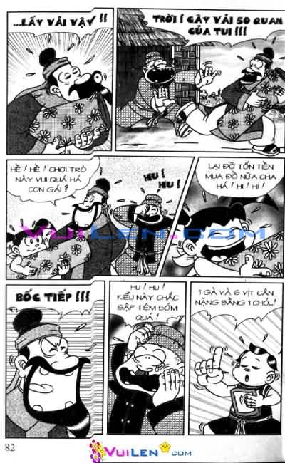 Đọc Truyện Thần Đồng Đất Việt Tập 86: Té Cây Giải Đố