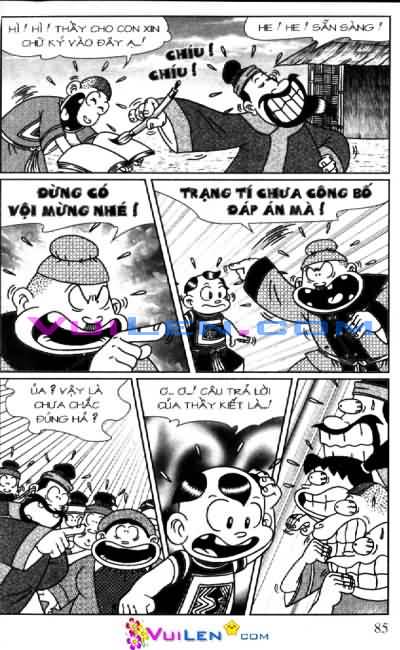 Đọc Truyện Thần Đồng Đất Việt Tập 86: Té Cây Giải Đố