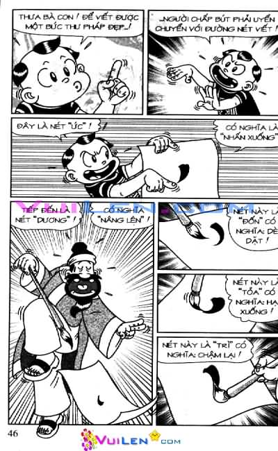 Đọc Truyện Thần Đồng Đất Việt Tập 94: Thư Pháp Ẩn Long