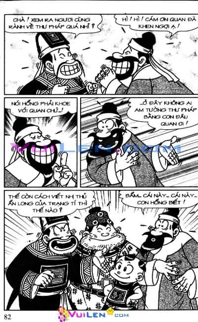 Đọc Truyện Thần Đồng Đất Việt Tập 94: Thư Pháp Ẩn Long