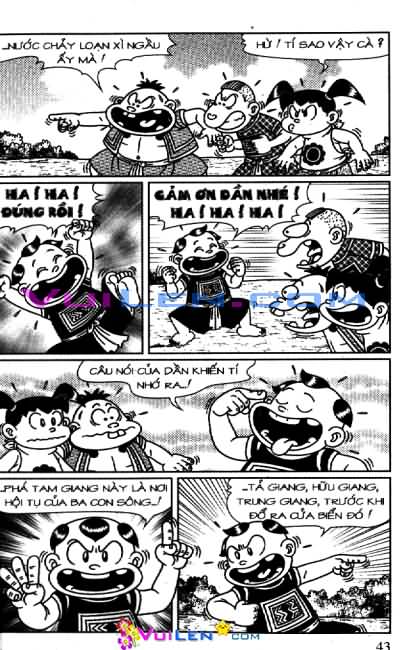 Đọc Truyện Thần Đồng Đất Việt Tập 96: Thủy Thần Gặp Họa