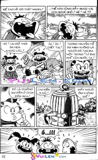 Đọc Truyện Thần Đồng Đất Việt Tập 77: Miếu Thần Mất Thiên