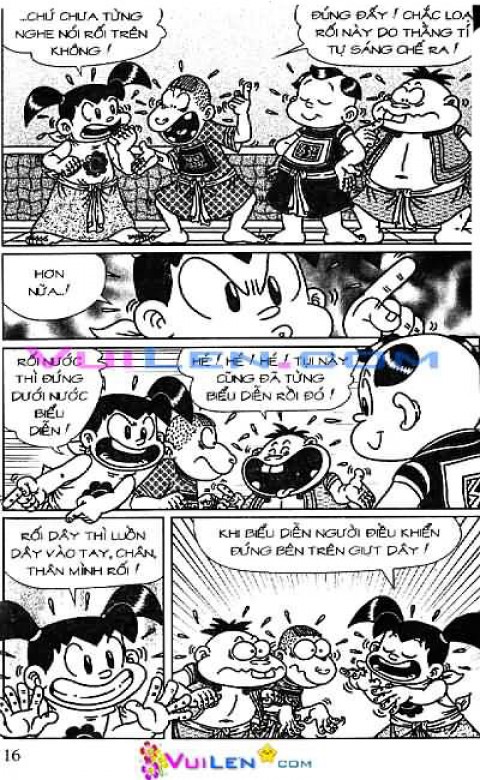 Đọc Truyện Thần Đồng Đất Việt Tập 121: Vở Rối Trên Không