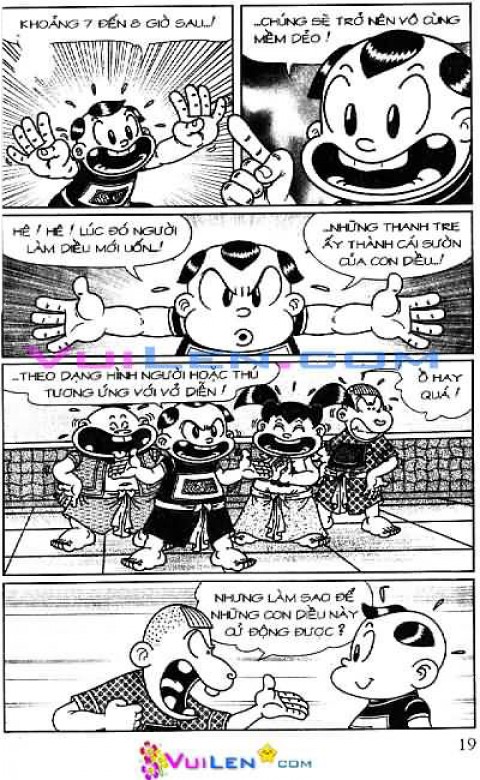 Đọc Truyện Thần Đồng Đất Việt Tập 121: Vở Rối Trên Không