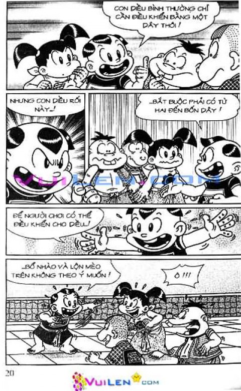 Đọc Truyện Thần Đồng Đất Việt Tập 121: Vở Rối Trên Không