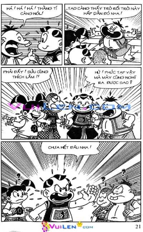 Đọc Truyện Thần Đồng Đất Việt Tập 121: Vở Rối Trên Không