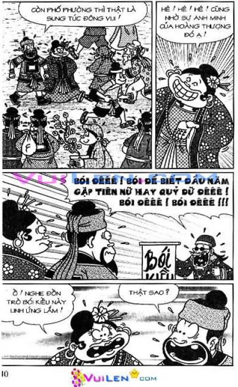 Đọc Truyện Thần Đồng Đất Việt Tập 121: Vở Rối Trên Không