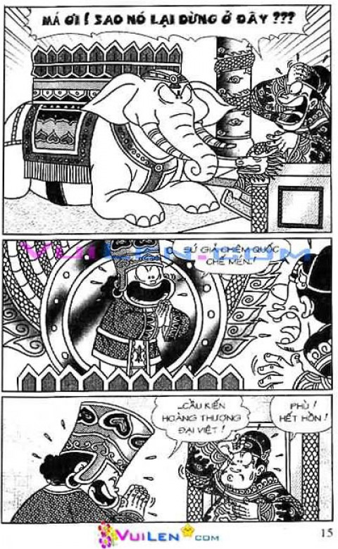 Đọc Truyện Thần Đồng Đất Việt Tập 122: Vở Rối Trên Không