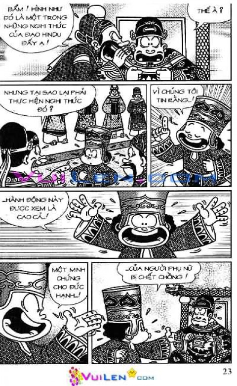 Đọc Truyện Thần Đồng Đất Việt Tập 122: Vở Rối Trên Không